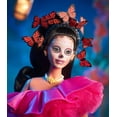 thumbnail image 4 of 2023 Dia De Muertos Barbie Doll in Ruffled Pink Gown, Barbie Signature, 4 of 7