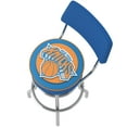 thumbnail image 5 of Los Angeles Clippers NBA Padded Swivel Swivel Bar Stool with Back, 5 of 6