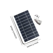 High Power USB 2.5A Solar Panel Outdoor Waterproof Hiking Portable Cell Power Bank Battery Solar Charger for Mobile Phone ,Easy to Install