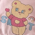 thumbnail image 5 of Emitonse Girls Long Sleeve Tops,Casual T-Shirts for Kids Unisex Baby Girls Boys Infant Toddler Long Sleeve T Shirts Graphic Cartoon Cute Print Crewneck Tee Light Yellow,Size 7-8 Years, 5 of 6
