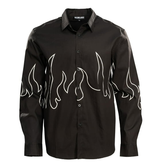 The Bid Dude Murray Character Replica Ernie Kingpin Cosplay Button Up Bowling Adult Long Sleeve Halloween Costume Shirt