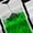Green T, variant on Castle Fairy Boys Girls Letter Monogrammed A Black Out Curtains,Sport Soccer Print Curtains Pack of 2 (42x63 Each),Bling Green Glitter Bedroom Curtains,Ultra Soft Home Decor