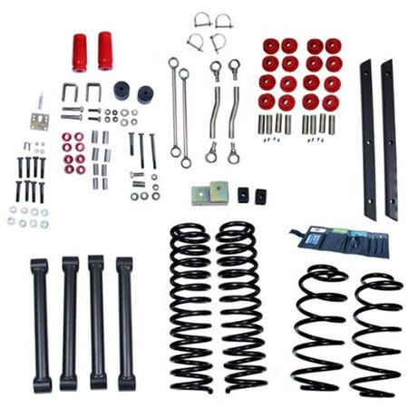 4-Inch Lift Kit without Shocks, 04-06 Jeep Wrangler Unlimited
