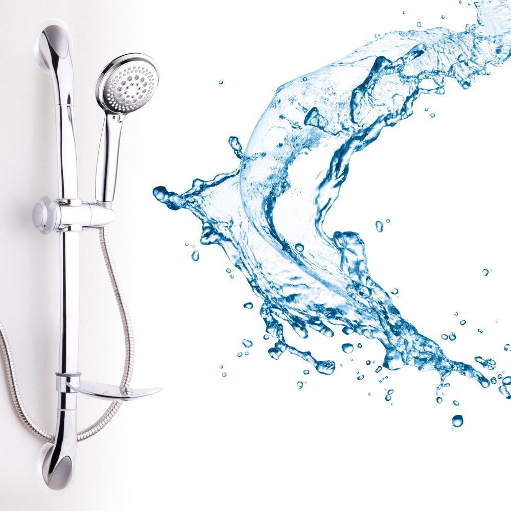 HotelSpa® Ultraluxury 26inch Drillfree Stainless Steel Arch Hand