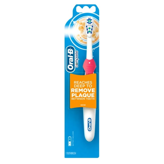 Oral-B Toothbrush Complete Remove Plaque (Battery) (Pack of 3)