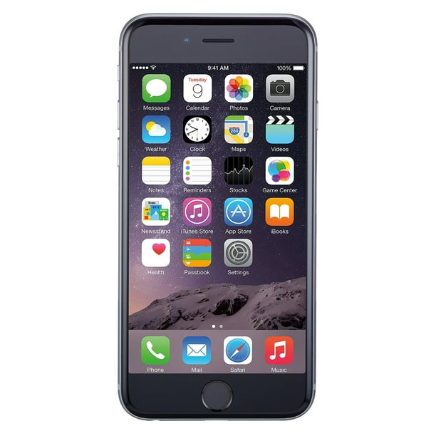 beschaving ritme Piepen Apple iPhone 6 64GB, Space Gray - Unlocked GSM (Refurbished) - Walmart.com