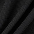 thumbnail image 6 of ZVNAΖH Men's Waffle Knit 2-Piece Set 3-Button Stand Collar Polo Shirt & Drawstring Pants Casual Outfit, 6 of 9