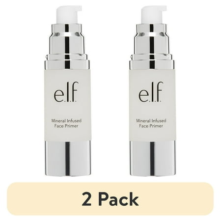 (2 pack) e.l.f. Mineral Infused Face Primer, Large, 1.01 fl oz