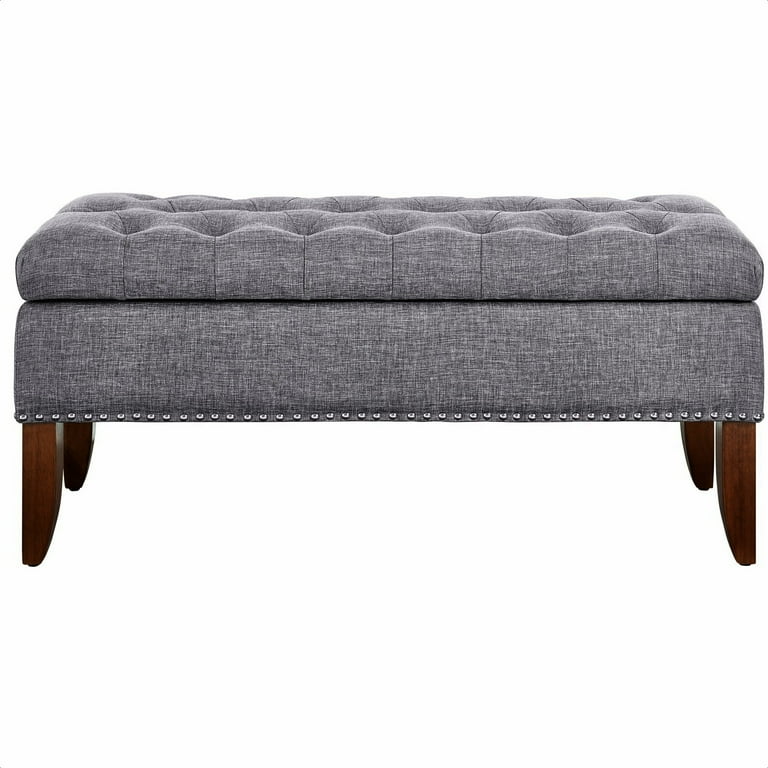 Mortensen upholstered flip top storage bench online