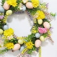 thumbnail image 5 of Costeam Colorful Easter Wreath Decor, Artificial Egg Hoop for Door and Window, 5 of 5
