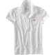 thumbnail image 1 of Aeropostale Womens A87 Pocket Polo Shirt, Blanco, X-Small Aeropostale Polo, 1 of 1