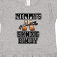 thumbnail image 4 of Inktastic Mommys Skiing Buddy for Kids Girls Toddler Dress, 4 of 5