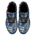 thumbnail image 2 of ChriStas Kiwi Birds Silver Fern New Zealand Shoes Sneakers Black Size 9, 2 of 7