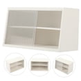 thumbnail image 4 of SHINYPASING Mini Furniture Display Cabinet in White Birch with Rectangular Shape 1Pack for Micro Landscape Layout 3.89X1.93X2.28in, 4 of 8