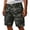 Camouflage Green-T7, variant on Mens Cargo Shorts Multi Pocket Elastic Waistband Short Pants Button Down Ripstop Straight Leg Camo Cargo Short Relaxed Fit Hiking Casual Classic Travel Bermuda Short,Brown XL