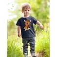 thumbnail image 2 of Little Funny Elk T-Shirt Infant -Image by Shutterstock,  12 Months, 2 of 4