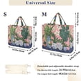 thumbnail image 2 of FORMRS Womens Corduroy Tote Bag Crossbody Shoulder Handbag with Pocket, Floral Vase, 2 of 7
