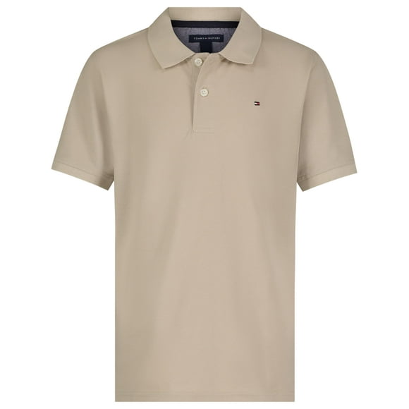 Polo Tommy Hilfiger para niños, manga corta, sándalo, 14-16