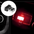 4 count/Set USB LED Interior Atmosphere Lamp, Portable Mini LED Night ...
