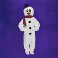 thumbnail image 3 of The Costume Center 5 Piece Snowman Suit and Mascot Head with Hat – Adult Size Medium, 3 of 5
