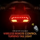 thumbnail image 2 of Faro trasero de bicicleta WEST BIKING 5m Luz trasera de bicicleta remota LED Señal de giro Luz de bi WEST BIKING Faro trasero de bicicleta, 2 of 7