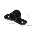 thumbnail image 2 of Minkissy 50Pack Ceiling Mounted Pipe Support Clips Black Prevent Sagging for Plumbing Projects, 2 of 6