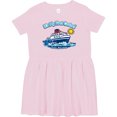 thumbnail image 3 of Inktastic It's My First Cruise Girls Toddler Dress, 3 of 5