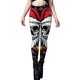 thumbnail image 1 of Leggings estampados para mujer, Leggings de Halloween, disfraz de Halloween, pantalones elásticos divertidos para correr, mallas, pantalones de entrenamiento, 1 of 5