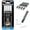 White - 3mm, variant on VersaChalk White Chalk Markers, 4-Pack, 5mm Bold Tip, Wet-Erase, Non-Toxic