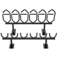 thumbnail image 2 of Kojem Vertical 6-Slot Storage Wall Mount for Rifles/Shotguns, Steel Black, 150 lb, 2 of 9