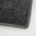 thumbnail image 6 of Oliver Brown Solid Print Traditional Bath Rugs, Gray, 17" x 24", 6 of 8
