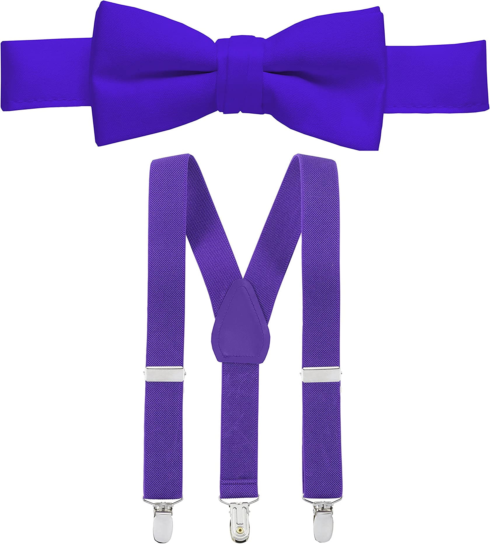 Hold’Em Suspenders and Bow Tie Set for Kids, Boys, and Baby Pretied
