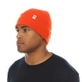 thumbnail image 4 of Tuque à Revers Ridge - 100 Laine Mérinos - Bonnet d'Hiver Chaud - Blaze Orange, 4 of 4