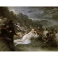 thumbnail image 3 of Latour, Henri Fantin 18x15 Black Modern Framed Museum Art Print Titled - Helene, 3 of 5