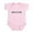 Petal Pink, variant on CafePress - Made In China Infant Bodysuit - Baby Light Bodysuit, Size Newborn - 24 Months