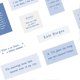 thumbnail image 2 of 45 Sheets Scrapbooking Papers Decorative Journaling Paper Scrapbooking Paper Pad for Handbook Photo Album Blue, 2 of 3