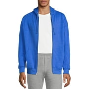 Athletic Works Men's Fleece Full Zip Hoodie Jacket, Sizes S-3XL