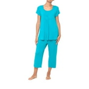 Maternity Jersey Nursing Pajama Set