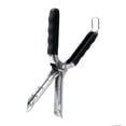 thumbnail image 1 of ZTTD 1Pc Rib Membrane Removal Tool, Rib Prep Tool, BBQ Rib Skinner, Stainless Steel Rib Membrane Remover Tool, Ergonomic Design for Effortless BBQ Rib Preparation, Black, 1 of 8