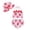 Pink-iii, variant on Mnyotv Toddler Baby Girl Swimsuit 3pcs Bathing Suit Bikini Tops and shorts with sun hats for girls