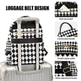 thumbnail image 3 of FORMRS Mini Backpack Purse for Women Travel Daypack Casual Shoulder Bag, Black and White Geometric, 3 of 7