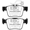 thumbnail image 2 of EBC Brakes Yellowstuff 4000 Series Street and Track Brake Pad Set Fits select: 2018-2022 ALFA ROMEO STELVIO, 2017-2022 ALFA ROMEO GIULIA, 2 of 2