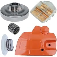 Chainsaw Brake Clutch Cover Kit, Replacement for Husqvarna 445 450 Chainsaws, Replaces 544097902 578097901 503931801, Drive & Safety Component Repair