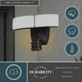 thumbnail image 5 of Vaxcel - Zeta - 30W 2 LED Outdoor Motion Sensor Flood Light In Contemporary, 5 of 14