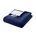thumbnail image 2 of Woolrich Élit un Jeté de Couverture Électrique avec 3 Régulateur de Niveau de Chaleur, 60x70", Indigo, 2 of 5