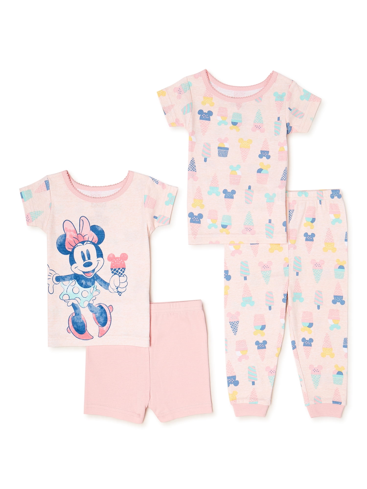 Details about   Disney  Minnie Mouse Toddler Girl's Pajama Shirt & Pants  4T 