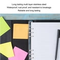 thumbnail image 4 of 10 Pieces Loose Leaf Binders Book Rings, Silver Metal 3 Ring Binder Rings for DIY Photo Album, Travel Diary, Notebook, Round Circle Calendar, 15/20/25/30mm Inner Diameter, 4 of 7