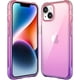 thumbnail image 1 of Mkeke Funda transparente para iPhone 15, [no amarillenta] [Protección contra caídas de grado militar] Funda para teléfono Apple iPhone 15 con parachoques a prueba de golpes 2023 - Negro transparente, 1 of 4