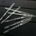 thumbnail image 5 of 200Pcs Disposable Plastic Fruit Forks,4" Cocktail Picks Sticks, Mini Appetizer Dessert Food Cake Forks for Daily Use Set Toothpick Forks Portable Salad Fruit Forks(White), 5 of 7
