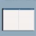 thumbnail image 6 of Steno Pads, 6.8" x 9.8" Tearable Steno Notebooks, B5 Horizontal Tear-off Notepad, Gregg Rule for Lists, 20 Sheets/40 Pages, White Paper, Take Notes for Study, College, Work, Office,Yellow, 6 of 6